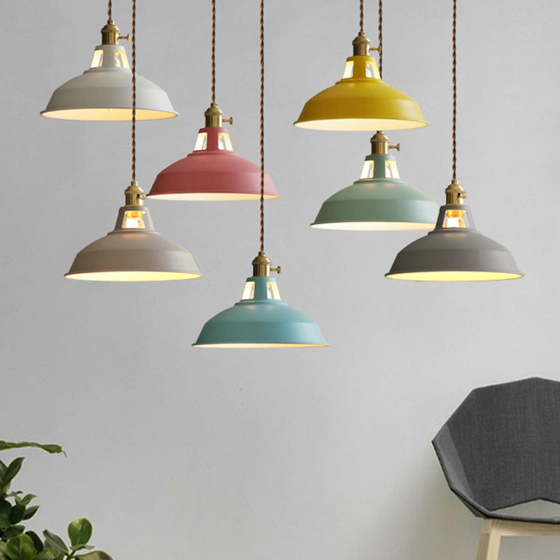 Avtoit | Industrial Retro Pendant Lamp Metal 1-Light | Vintage Pendant Lamp For Restaurant & Dining Room | E27 LED compatible