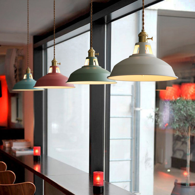 Avtoit | Industrial Retro Pendant Lamp Metal 1-Light | Vintage Pendant Lamp For Restaurant & Dining Room | E27 LED compatible