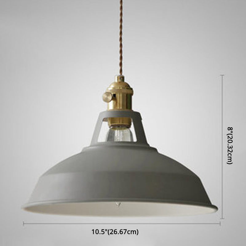 Avtoit | Industrial Retro Pendant Lamp Metal 1-Light | Vintage Pendant Lamp For Restaurant & Dining Room | E27 LED compatible