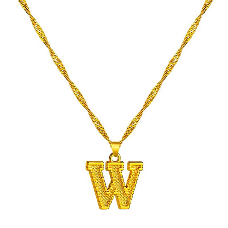 Avtoit | 18K gold-plated initial letter necklace