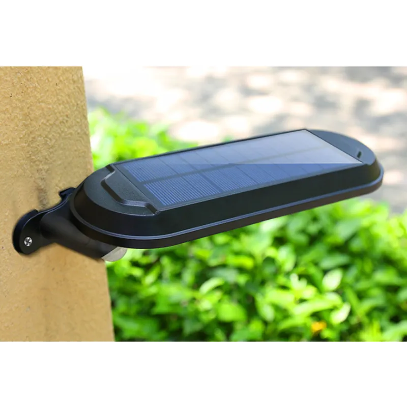 Solar LED Wall Light with Motion Sensor for Garden and Terrace Use