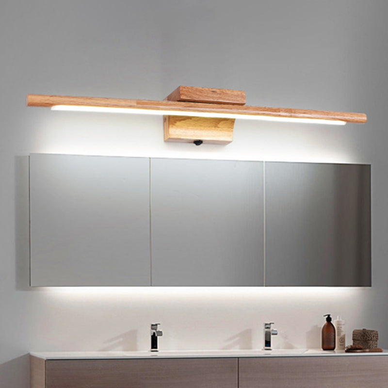 Avtoit | Wood LED Wall-Mounted Lighting Simplicity Residence Wall Lamp Lights for Bathroom