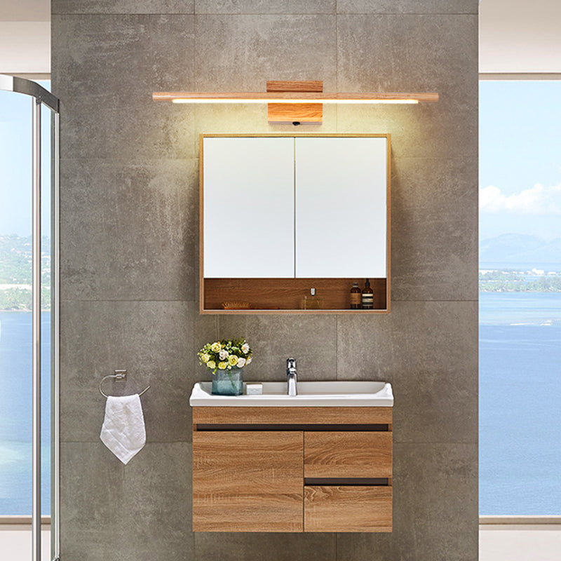 Avtoit | Wood LED Wall-Mounted Lighting Simplicity Residence Wall Lamp Lights for Bathroom