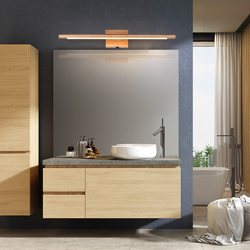 Avtoit | Wood LED Wall-Mounted Lighting Simplicity Residence Wall Lamp Lights for Bathroom