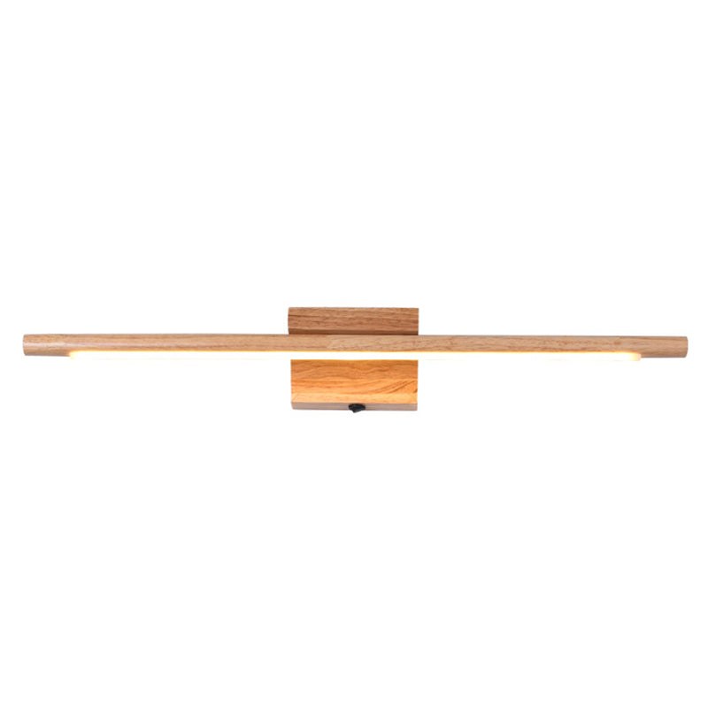 Avtoit | Wood LED Wall-Mounted Lighting Simplicity Residence Wall Lamp Lights for Bathroom