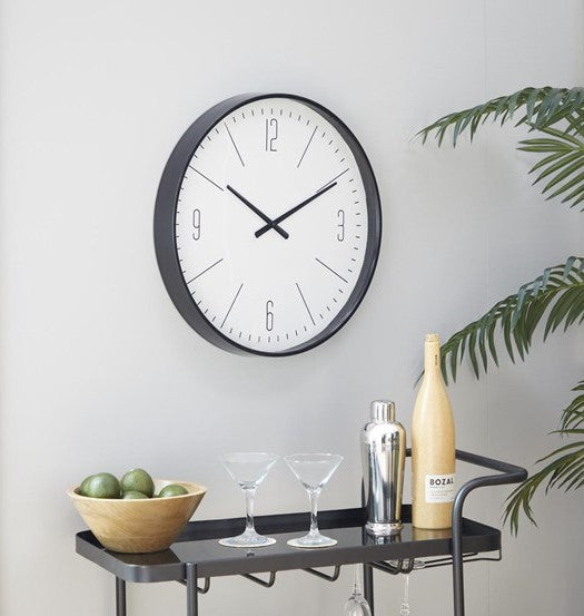 Avtoit | BlackGlo - Timeless Black Glass Clock