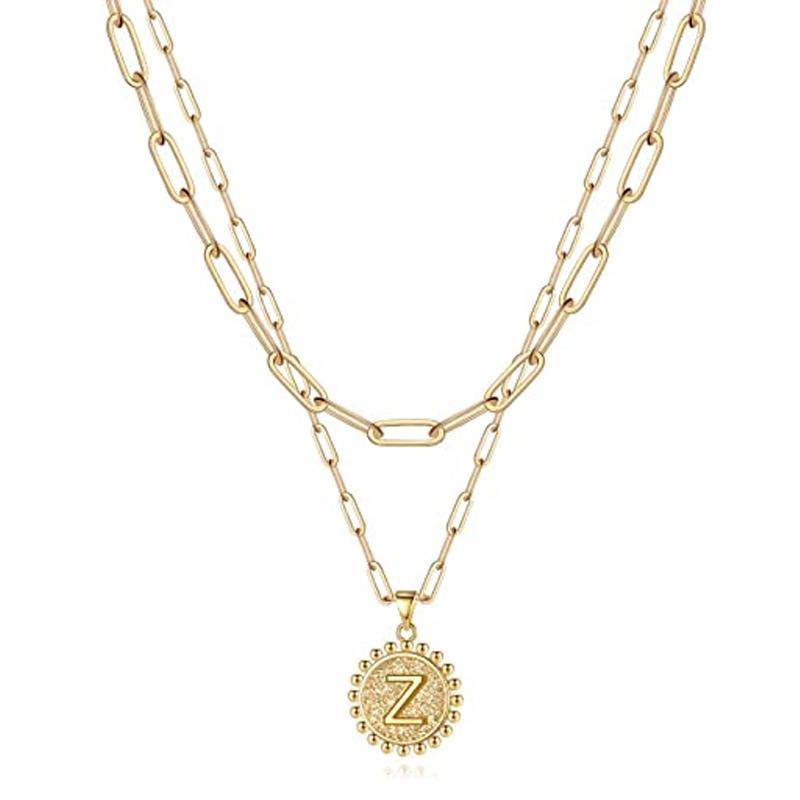 Avtoit | Golden Initial Necklaces for Women