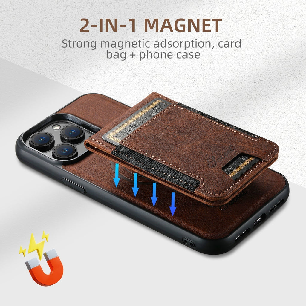 Avtoit | Leather phone case with card holder and MagSafe compatibility