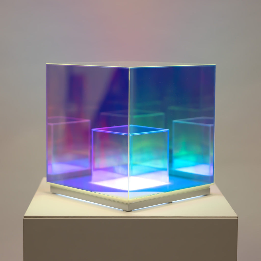 Avtoit | Concentric Cube Table Lamp, Modern Lighting