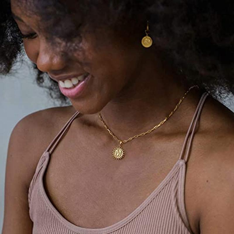 Avtoit | Golden Initial Necklaces for Women