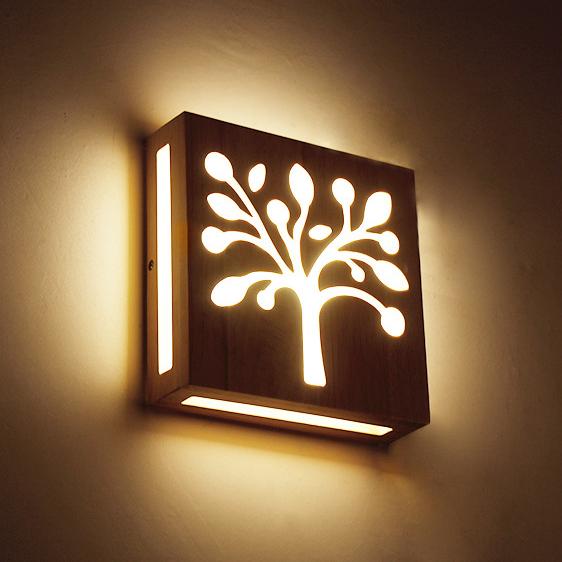 Avtoit | Wall lamp - WoodGlow - Elegant LED - Essence of life indoors outdoors