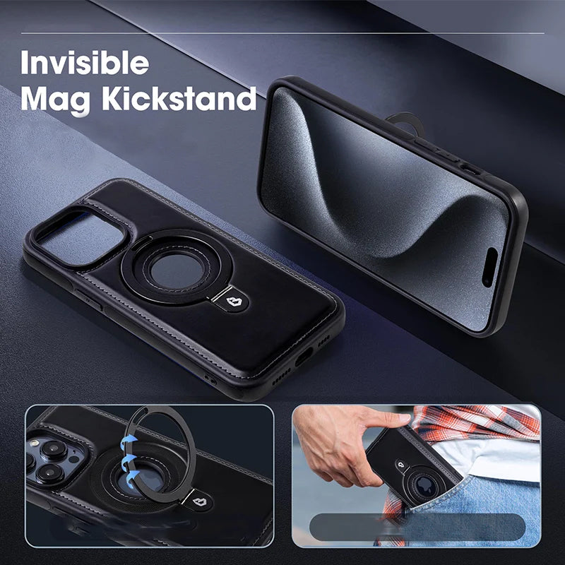 Avtoit | Luxurious Invisible Stand Phone Case