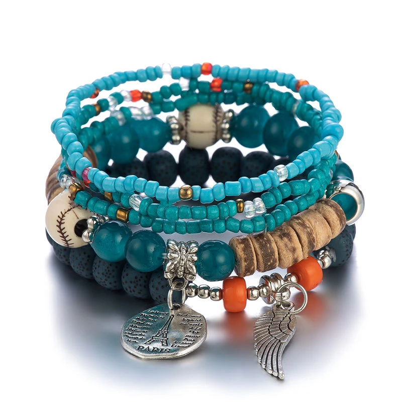 Avtoit | Multi-layered Bohemian style bracelet
