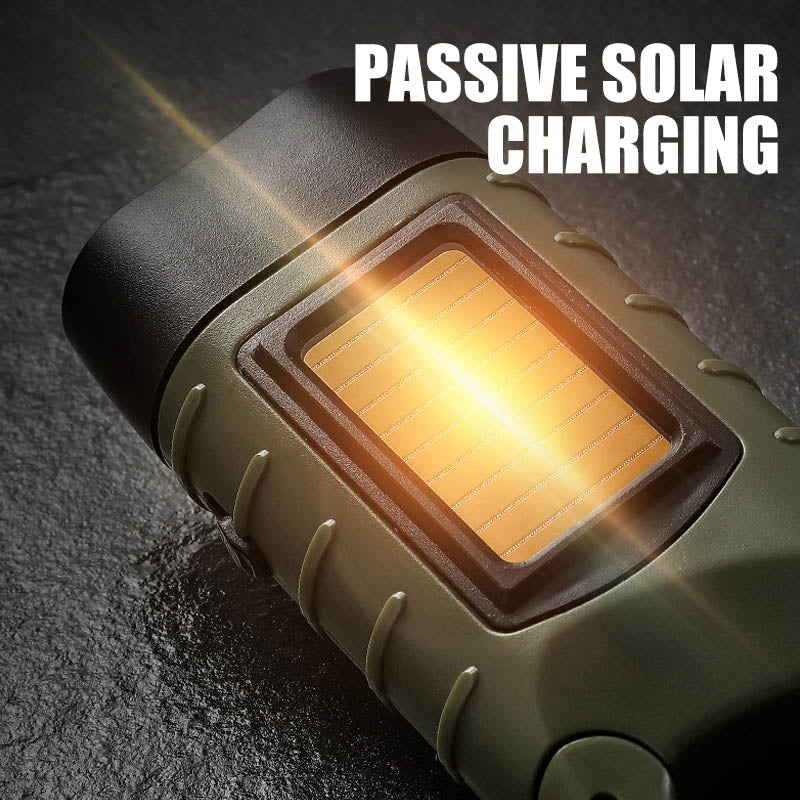 Avtoit | Handcrank Solar-powered Flashlight