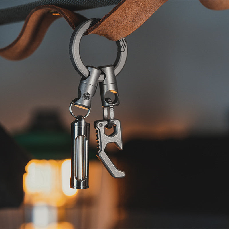 Avtoit | Titanium Alloy Universal Rotating Keychain (2 Pack)
