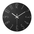 Avtoit | Modern Wall Clock Black | Timeless Wall Decoration 30 cm