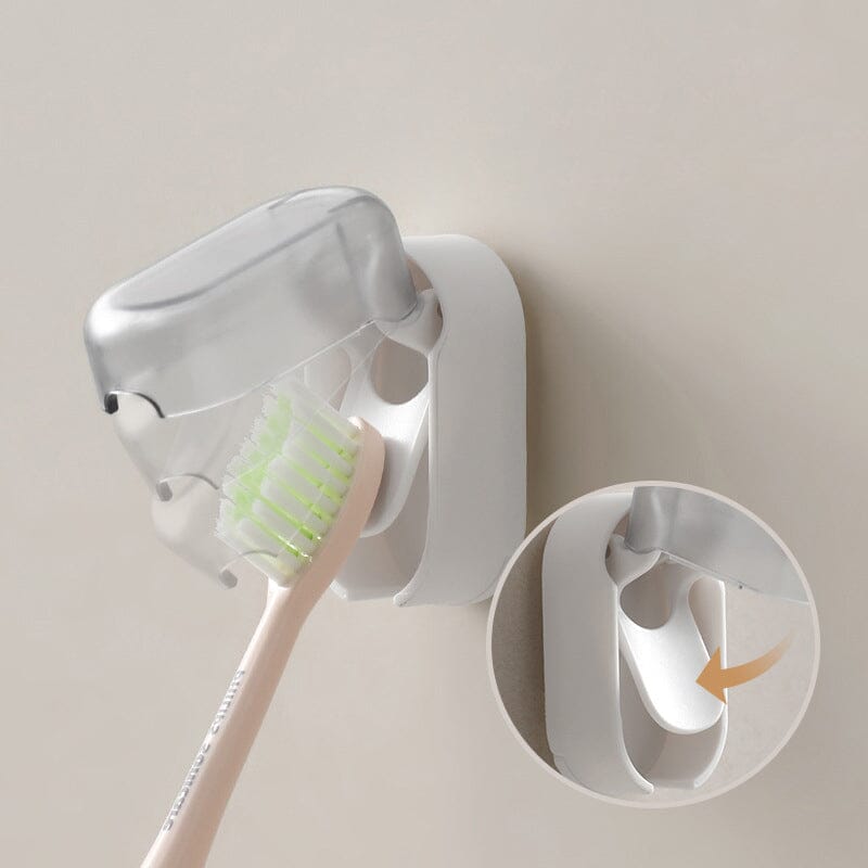 Avtoit | Wall-mounted toothbrush holder with cover