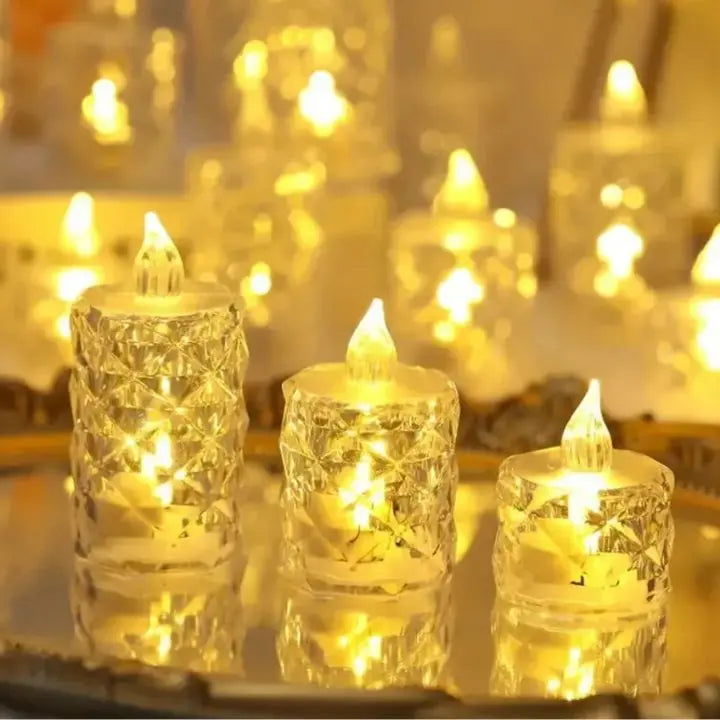 Avtoit | Crystal LED Candle – Flameless, Safe & Stylish