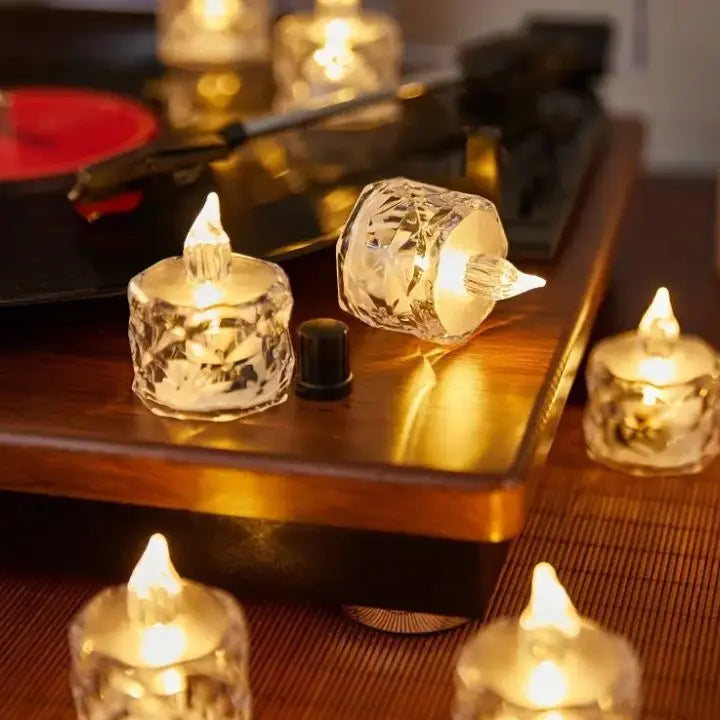 Avtoit | Crystal LED Candle – Flameless, Safe & Stylish