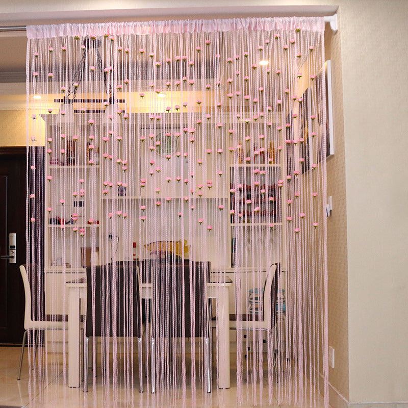 Avtoit | Rose Thread Door Curtain