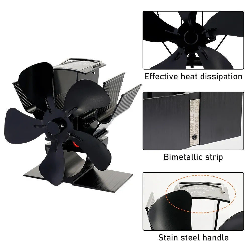 Avtoit | Best Wood Burner Stove Fan for Log Burning Fire Stove
