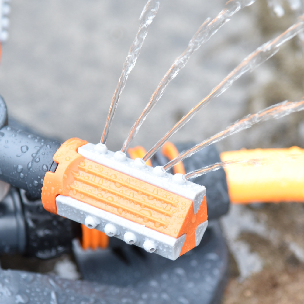 Avtoit | Rotatable Garden Sprinkler with 3 Nozzles – Efficient Watering Sprinkler for Lawns and Gardens