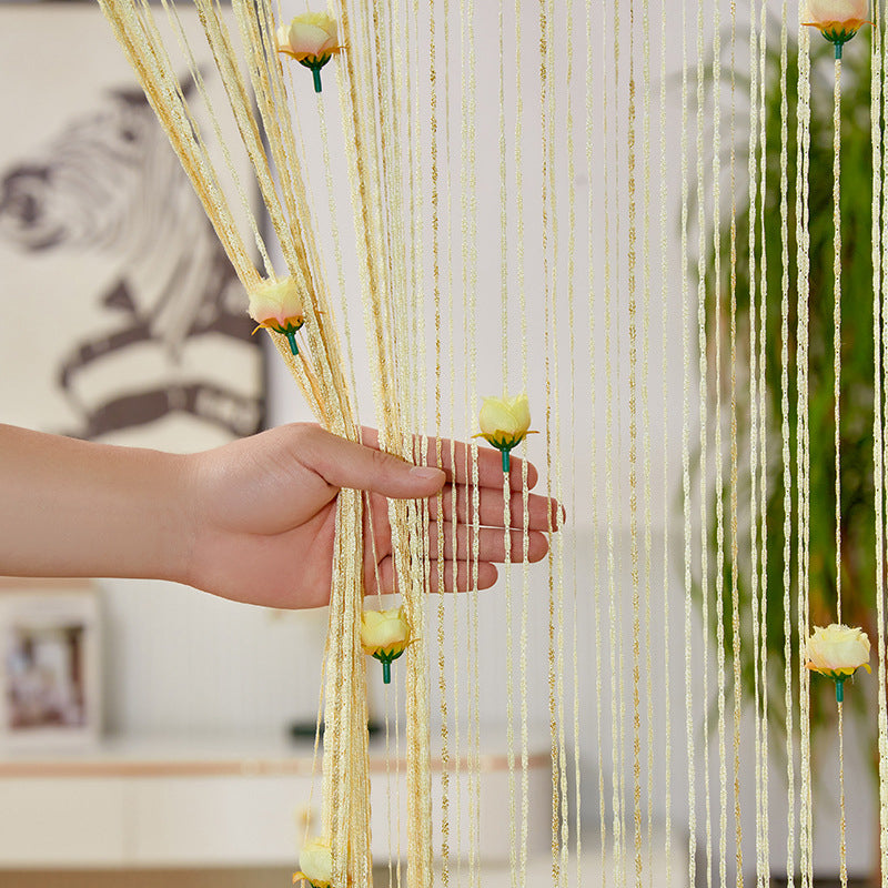 Avtoit | Rose Thread Door Curtain