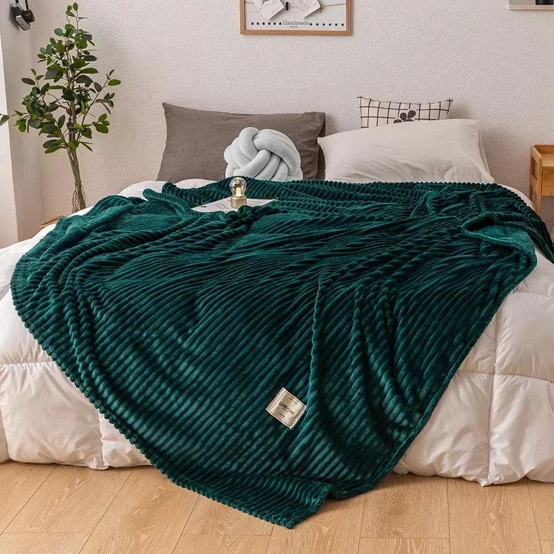 Avtoit | Thick Flannel Autumn Blanket - WarmHaven