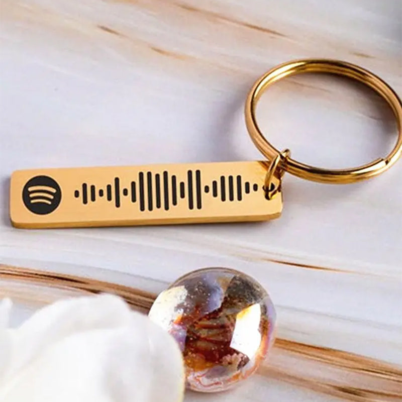 Avtoit | Music Code Plaque Keychain