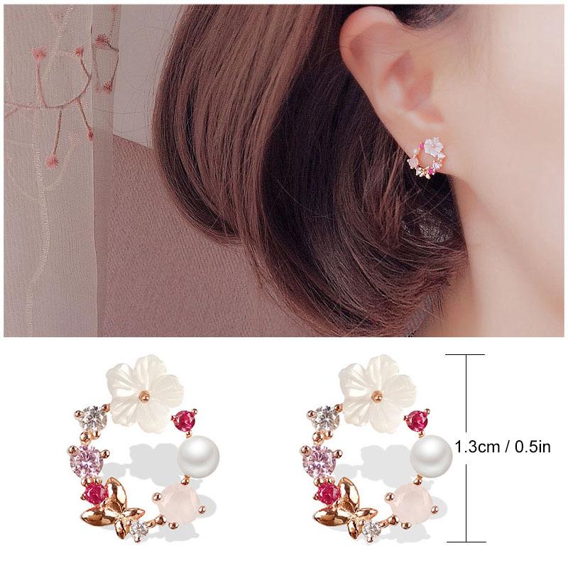 Avtoit | Flower Pearl Earrings