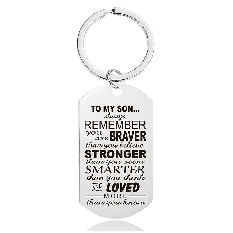 Avtoit | Mother's Day Engraving Metal Keychain with Box