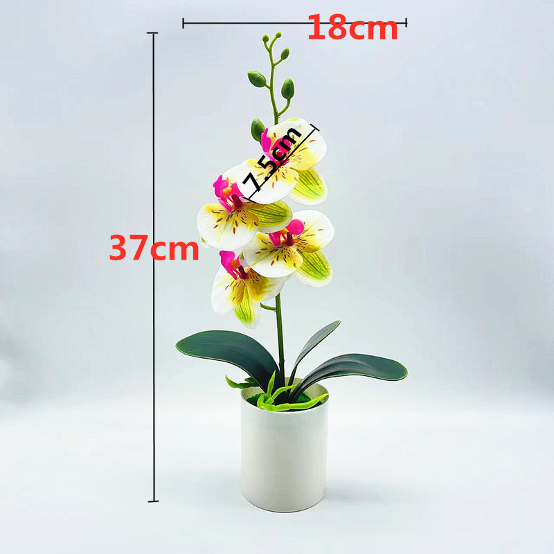 Avtoit | Artificial Orchid Flower – Decorative Artificial Plant for Living Room and Table Decoration