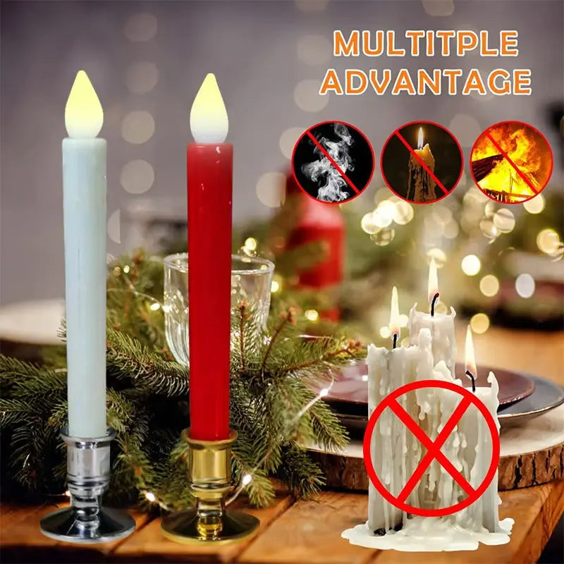 Avtoit | 2+2 | Flameless LED Candles – Safe, Elegant & Durable