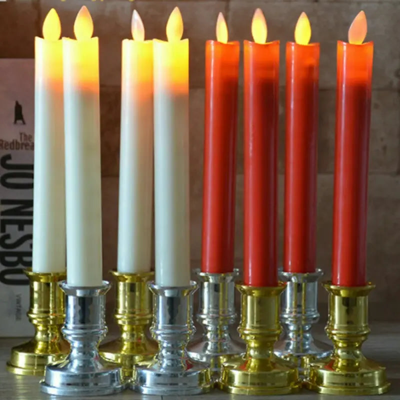 Avtoit | 2+2 | Flameless LED Candles – Safe, Elegant & Durable