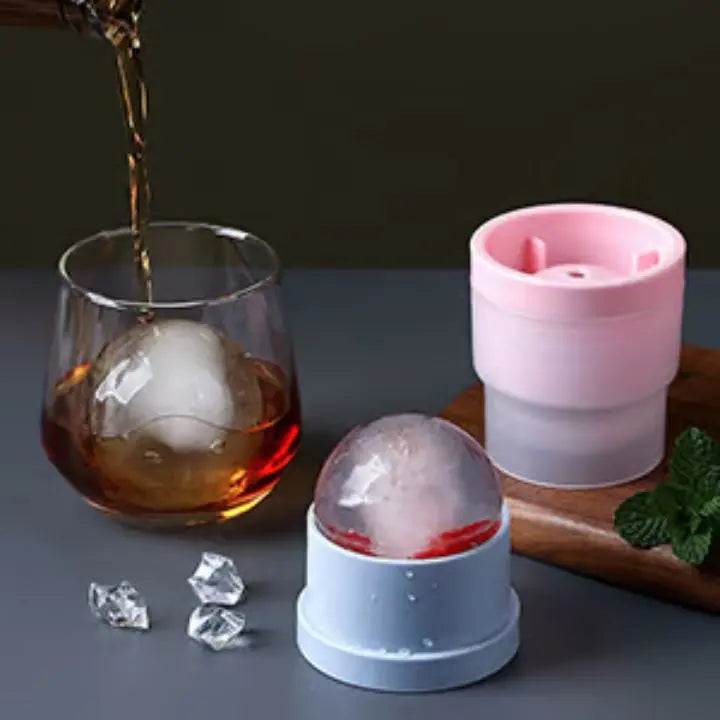 Avtoit | 2+2 | Ice ball molds for cocktails – Slow melting & stackable