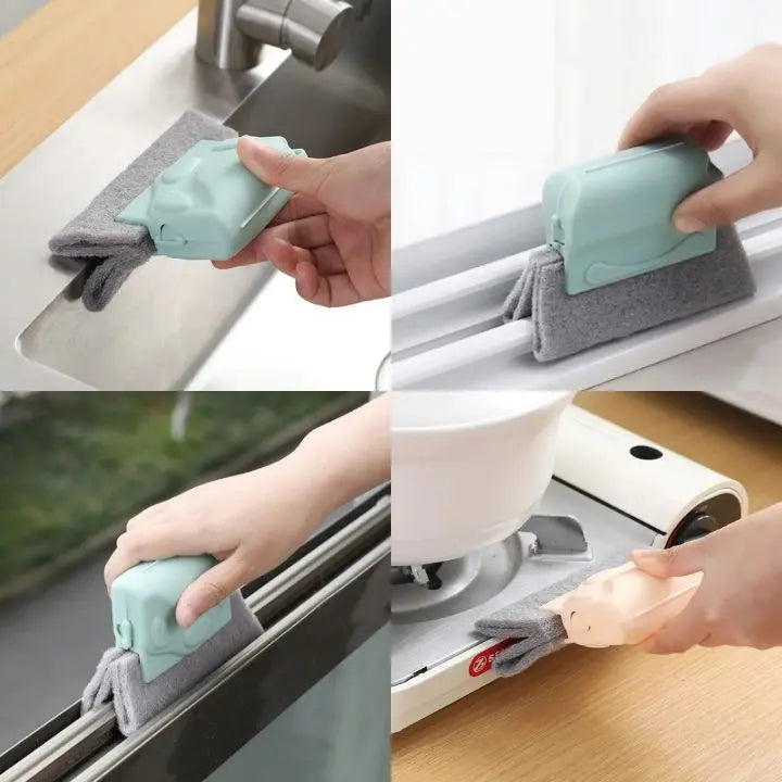 Avtoit | 2+2 | Window Brush with Handle – Thorough Cleaning of Narrow Corners
