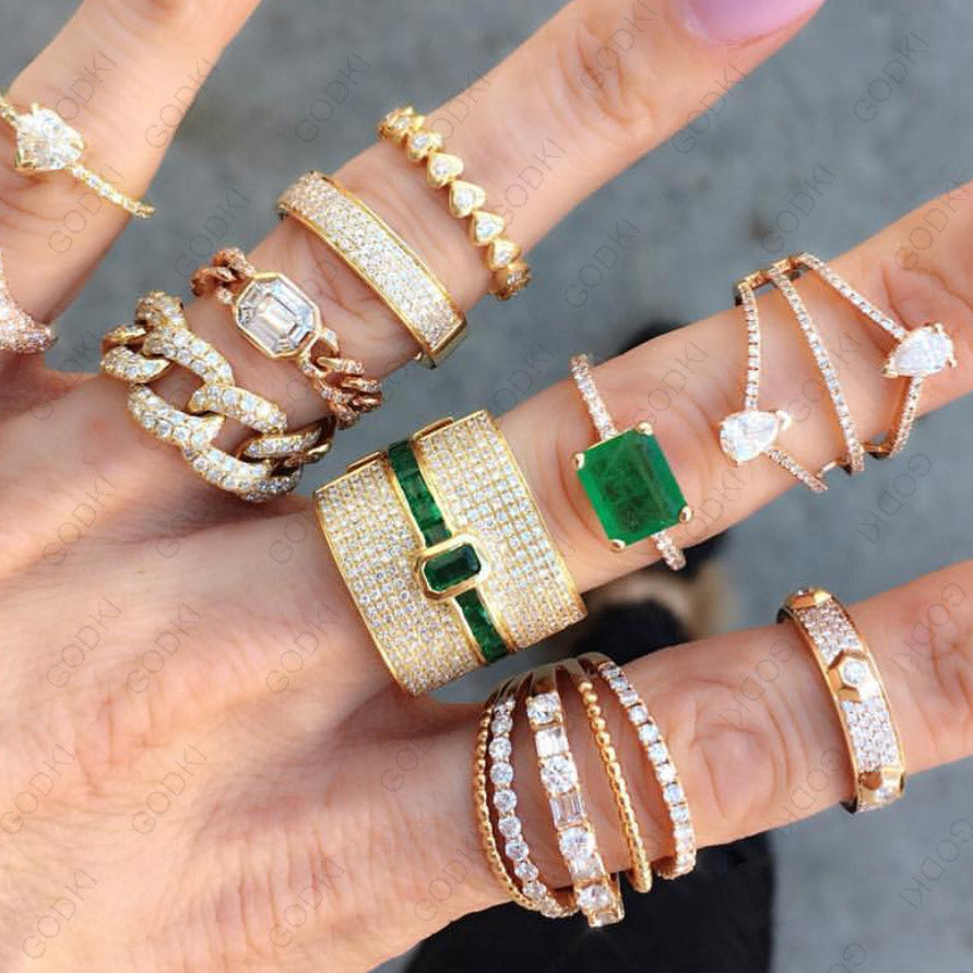 Avtoit | Monaco Design Luxury Statement Stackable Ring For Women