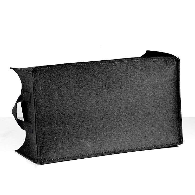 Avtoit | Foldable storage box made of felt for plants with handles