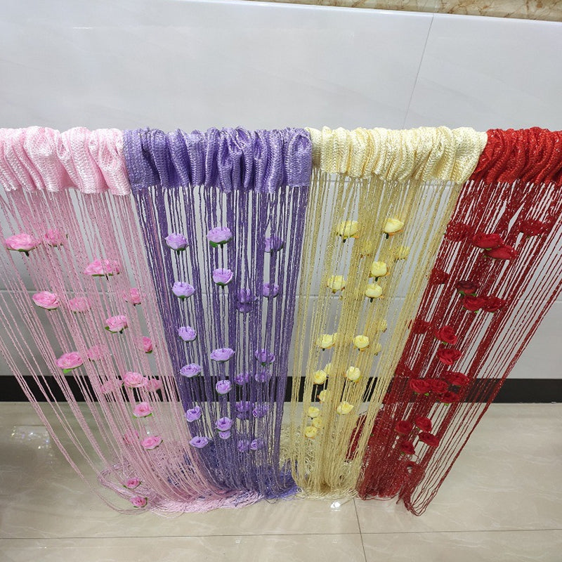 Avtoit | Rose Thread Door Curtain