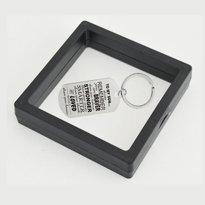 Avtoit | Mother's Day Engraving Metal Keychain with Box