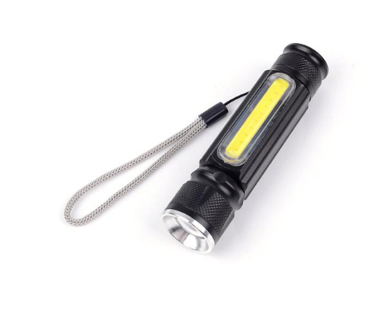Avtoit | USB Rechargeable Magnetic Flashlight – LED Emergency Light with Magnet and Carry Strap