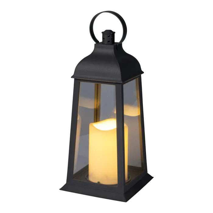 Avtoit | LED lantern set – 2 pieces with realistic candle flicker for indoor and outdoor
