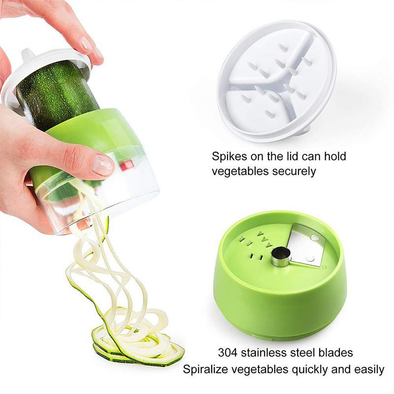 Avtoit | Handheld Spiral Cutter Vegetable Slicer