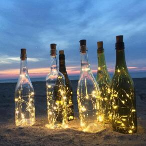 Avtoit | LED fairy lights for bottles – decorative lights with wire for creative lighting and DIY projects