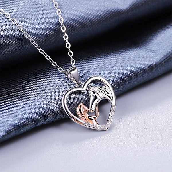 Avtoit | Girl and Horse Necklace Chain