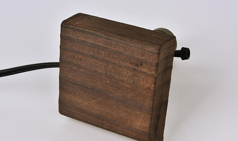 Avtoit | Vintage Industrial Iron Light Bulb 1-Light Table Lamp