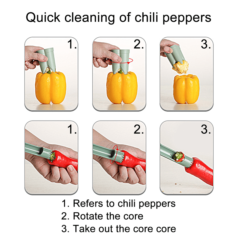 Avtoit | 2-in-1 Fruit Pepper Corer
