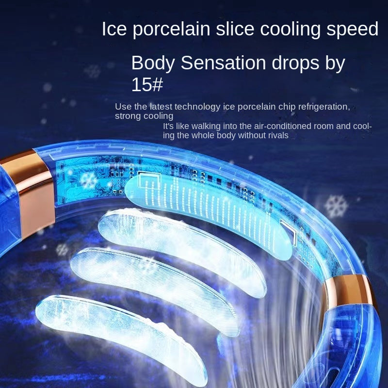 Avtoit | Digital Display Wearable Neck Fan