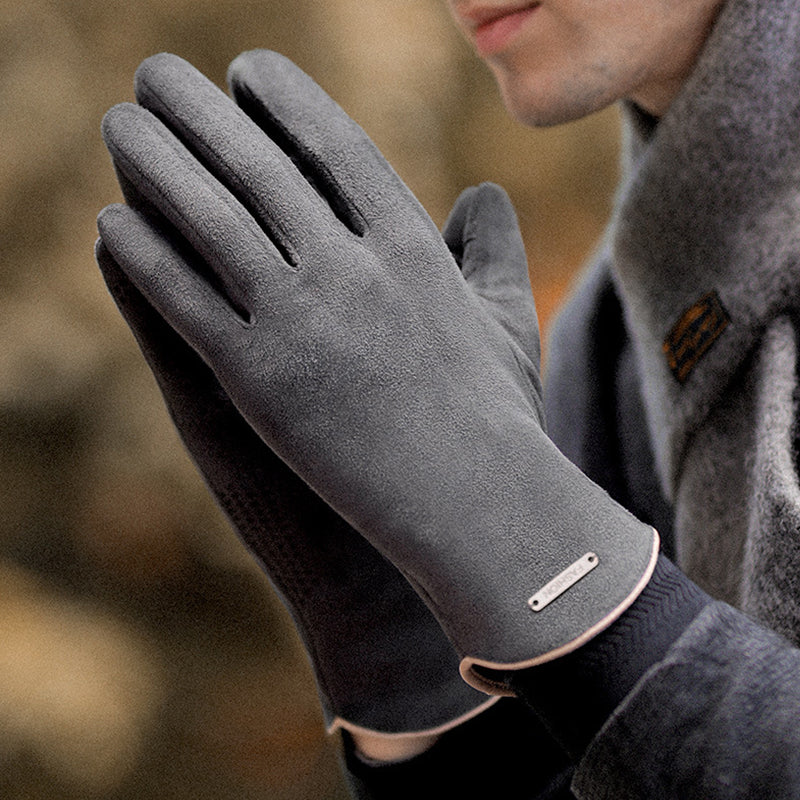 Avtoit | Cold-resistant suede gloves