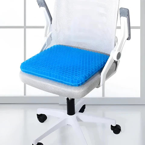 Avtoit | Cooling Gel Seat Cushion | Breathable, Flexible & Pain Relief for Office Chairs, Cars, and Home Use
